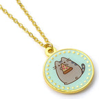 Pusheen Pizza Halsband