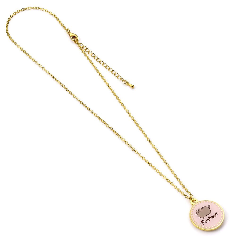 Pusheen Halsband i Guld