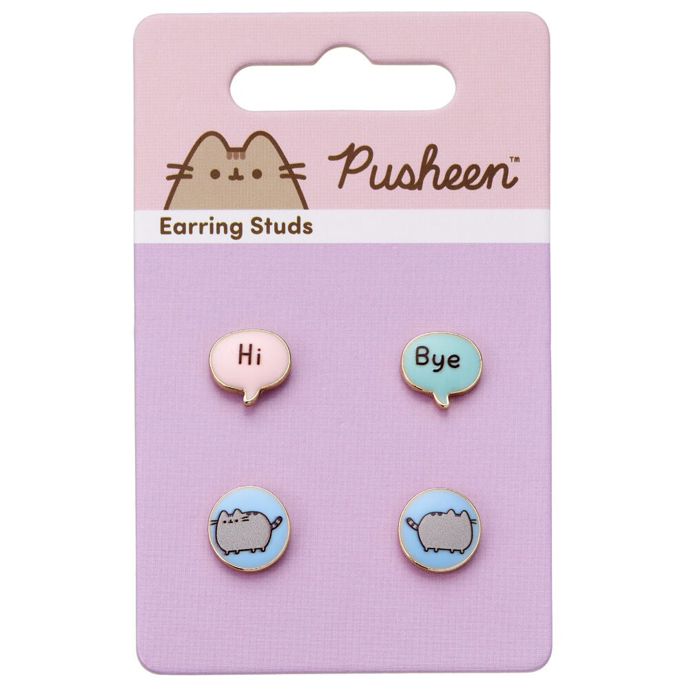 Pusheen Hi Bye Set - 3 Par Örhängen