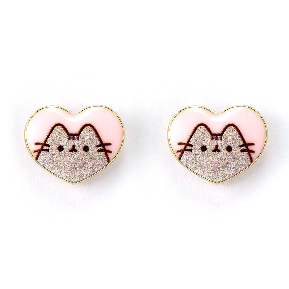 Pusheen Hjärtörhängen