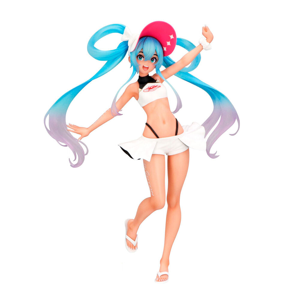 Hatsune Miku Racing Miku Summer Holiday Figur 21cm
