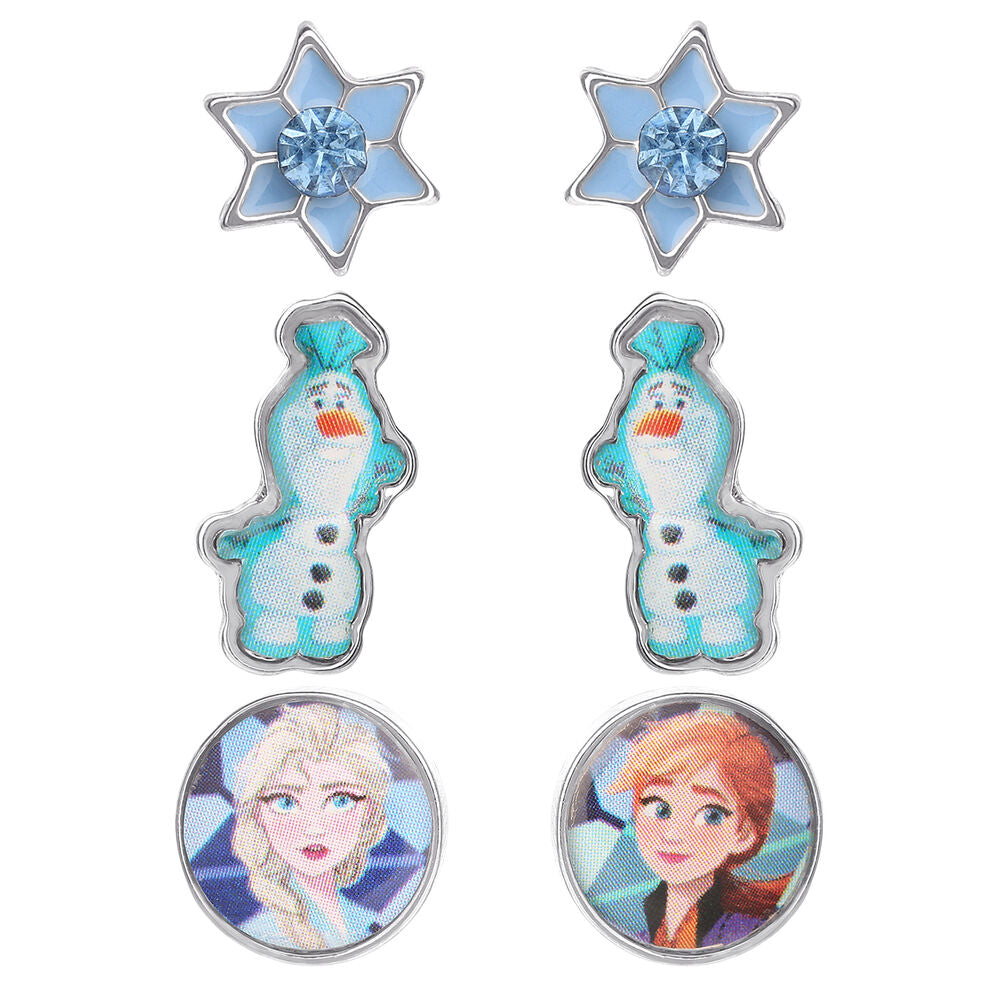 Disney Frozen Set med 3 Par Örhängen