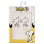 Peanuts Silver Earrings - Snygga och Eleganta Örhängen