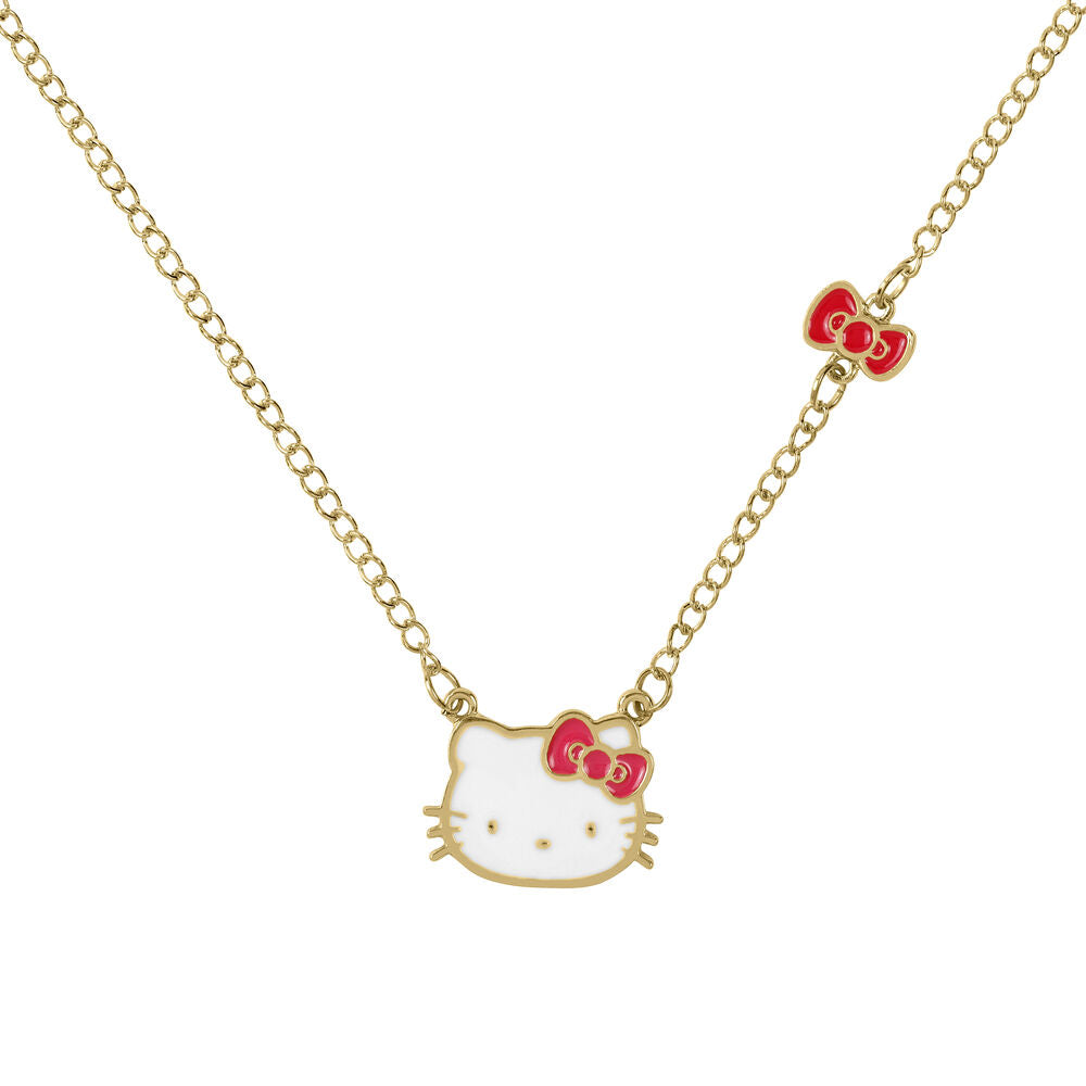 Hello Kitty Halsband och Örhängen Set