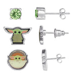 Star Wars Baby Yoda Örhänge Set - 3 Par
