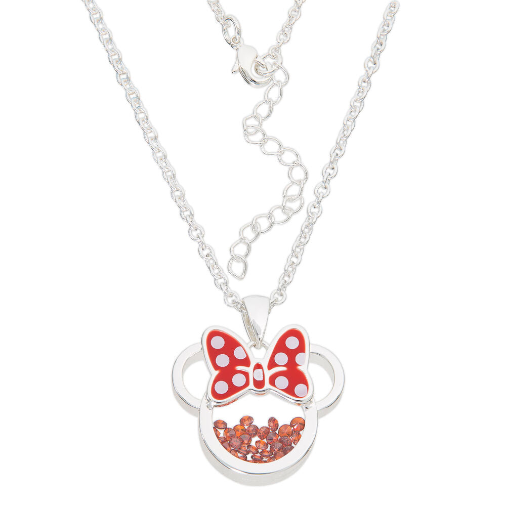 Disney Minnie Januari Halsband i Silver
