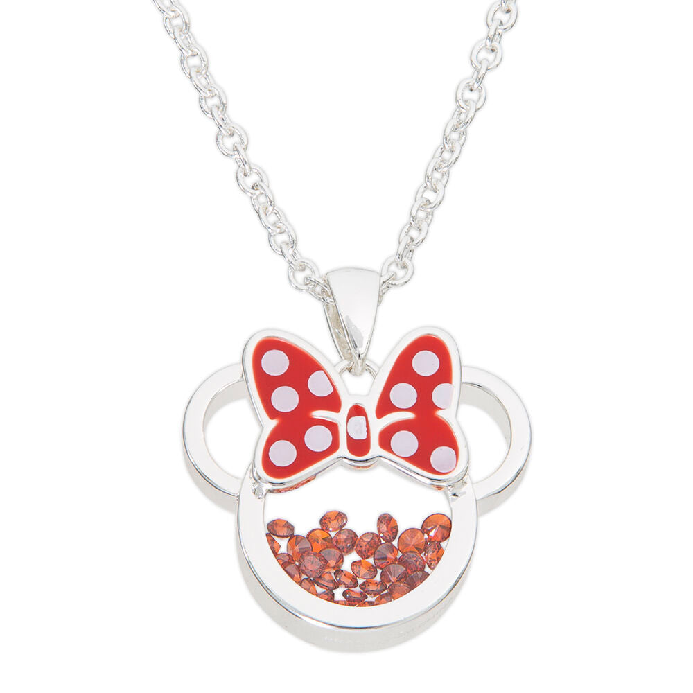 Disney Minnie Januari Halsband i Silver