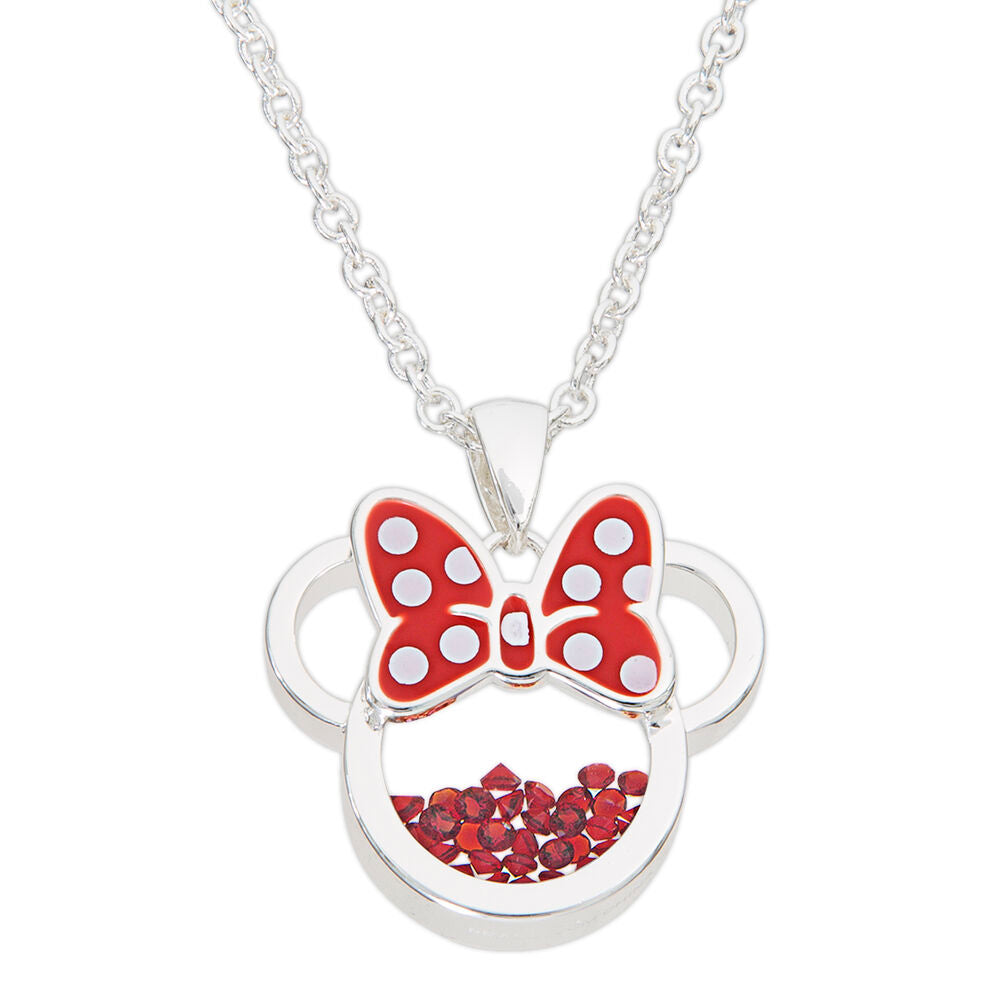 Disney Minnie Juli Halsband i Silver