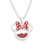 Disney Minnie Juli Halsband i Silver