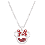 Disney Minnie Juli Halsband i Silver