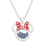 Disney Minnie September Halsband i Silver