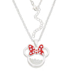 Disney Minnie Oktoberhalsband i Silver