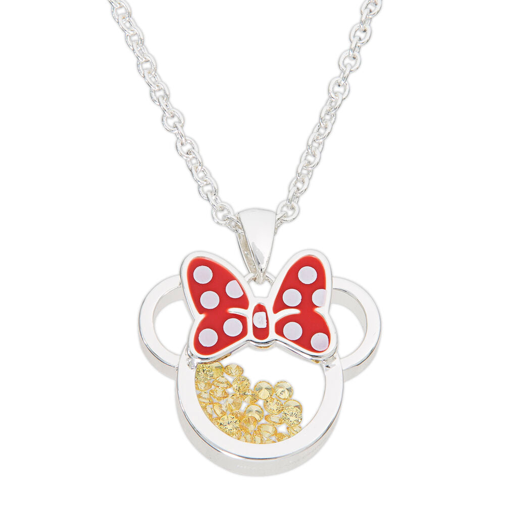 Disney Minnie November Halsband i Silver