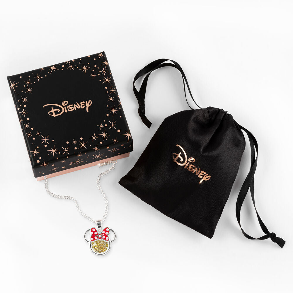 Disney Minnie November Halsband i Silver