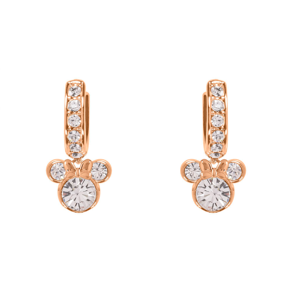 Disney Minnie Set - Halsband och Örhängen i Roséguld