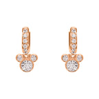 Disney Minnie Set - Halsband och Örhängen i Roséguld