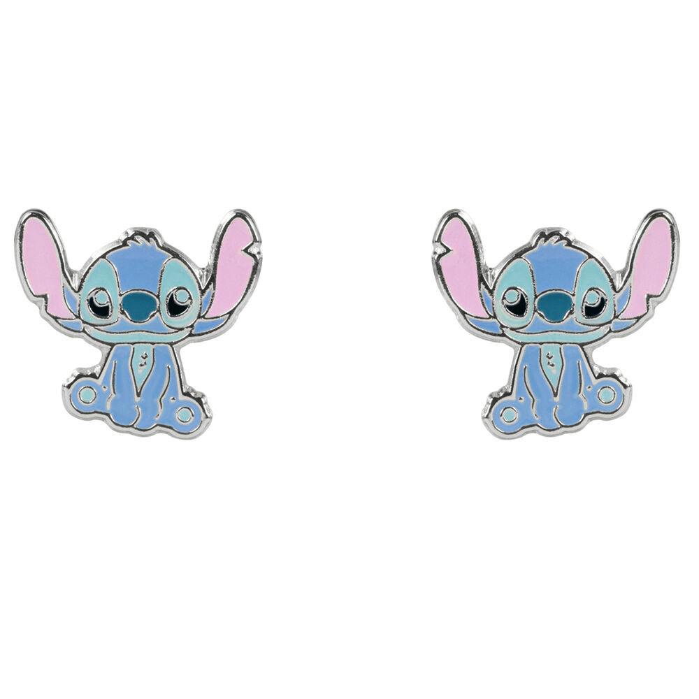 Disney Stitch Örhängen - Färgglada Silveremaljörhängen