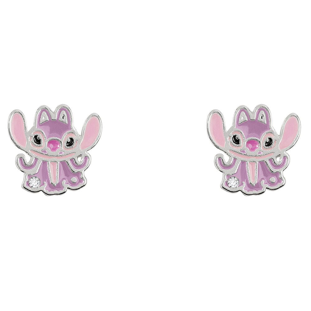 Disney Stitch Angel Örhängen i Silver
