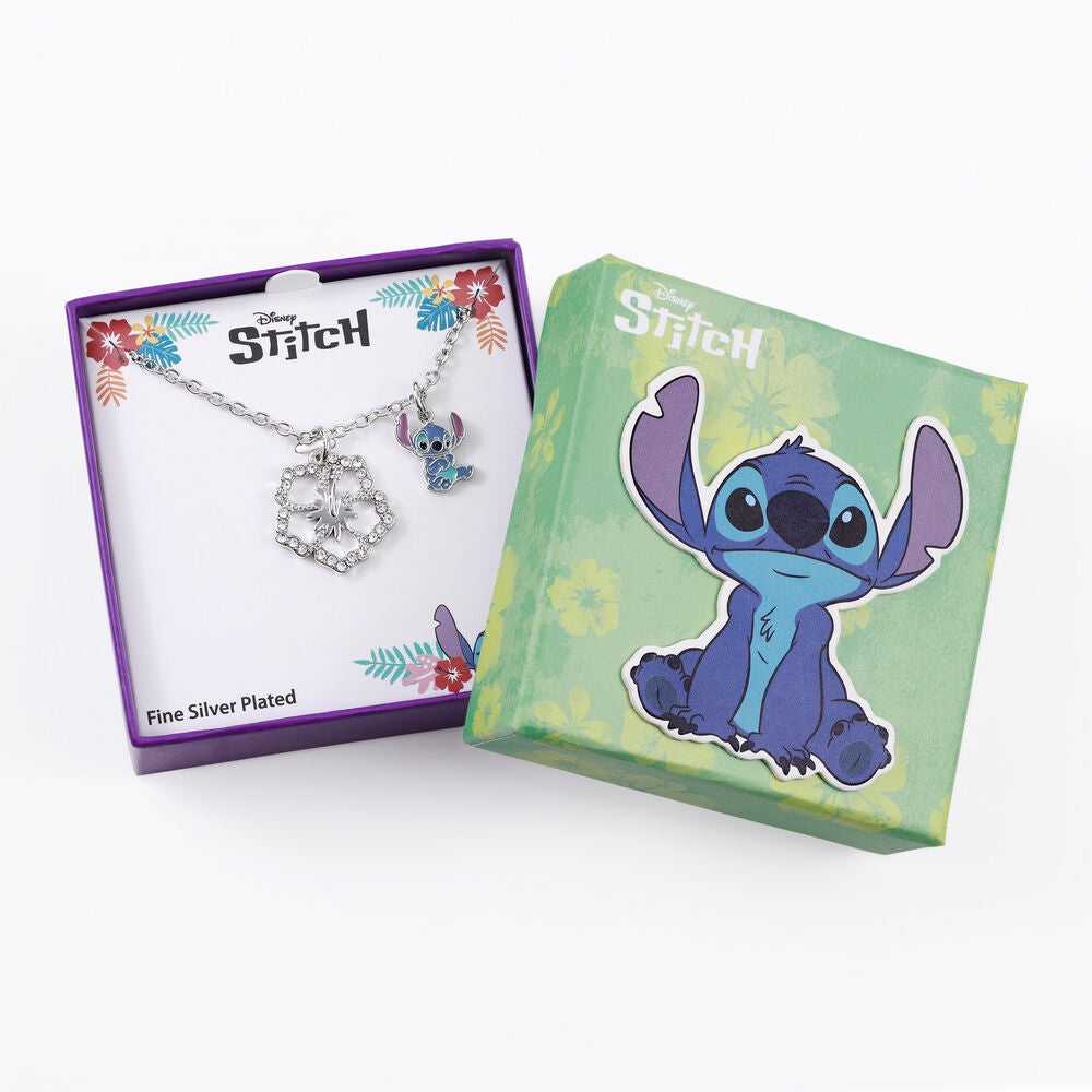 Disney Stitch Halsband med Silverpläterad Kedja