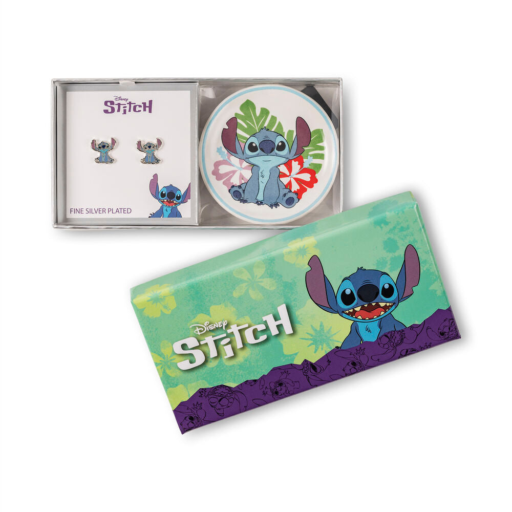Disney Stitch Örhängen med Smyckesfat