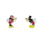 Disney Mickey & Minnie Örhängen med Smyckesfat