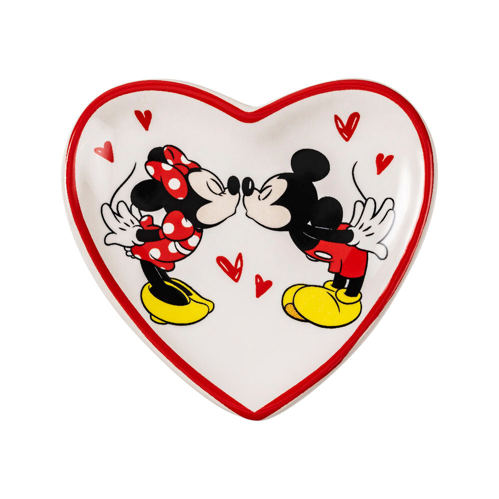 Disney Mickey & Minnie Örhängen med Smyckesfat