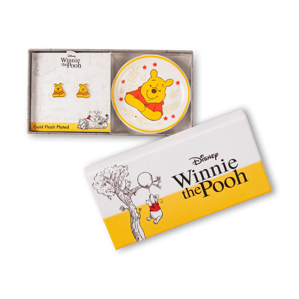 Disney Winnie the Pooh Örhängen med Smyckesfat