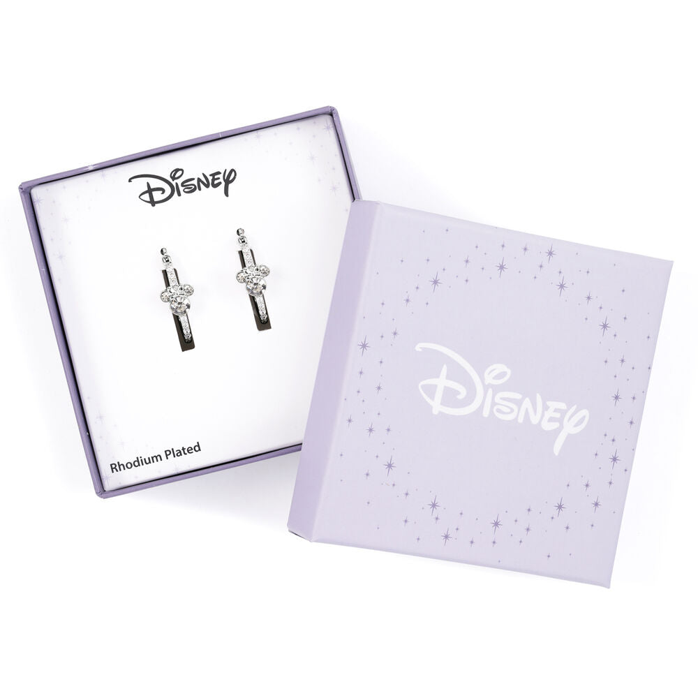 Disney Minnie Hoopörhängen i Silver