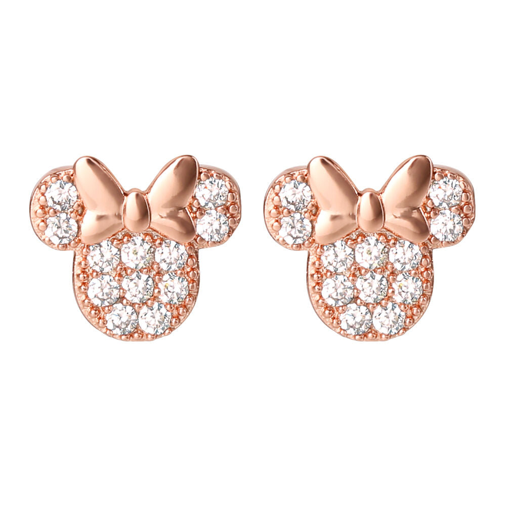 Disney Minnie Musörhängen i Roséguld