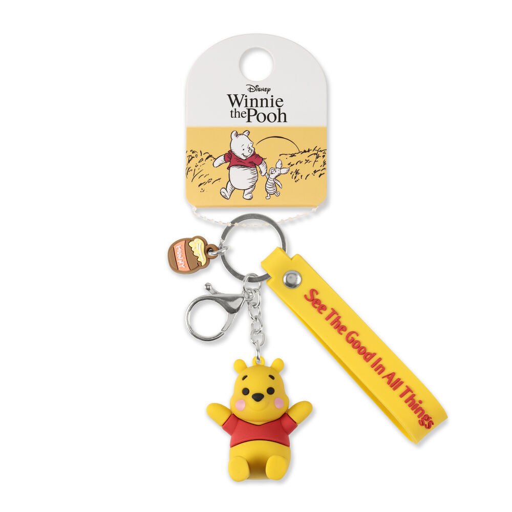 Disney Winnie the Pooh Nyckelring med 3D Vinyl