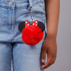 Disney Minnie Pompom Nyckelring