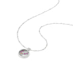 Disney Mickey & Minnie Silver Necklace
