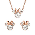 Disney Minnie Set med Halsband och Örhängen