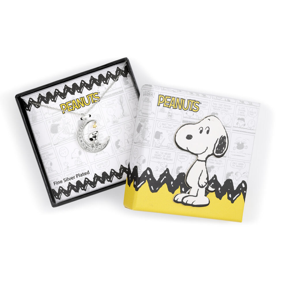 Peanuts Moon Necklace