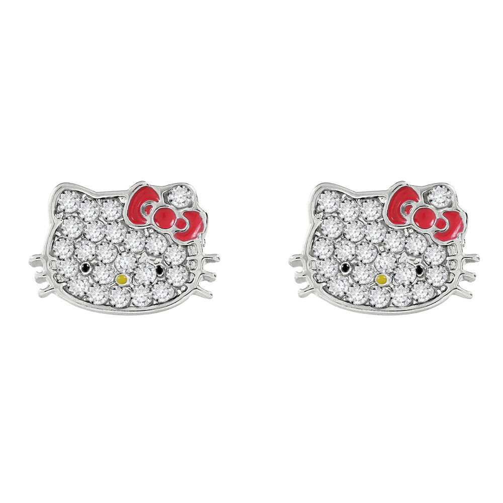 Hello Kitty Örhängen i Silver