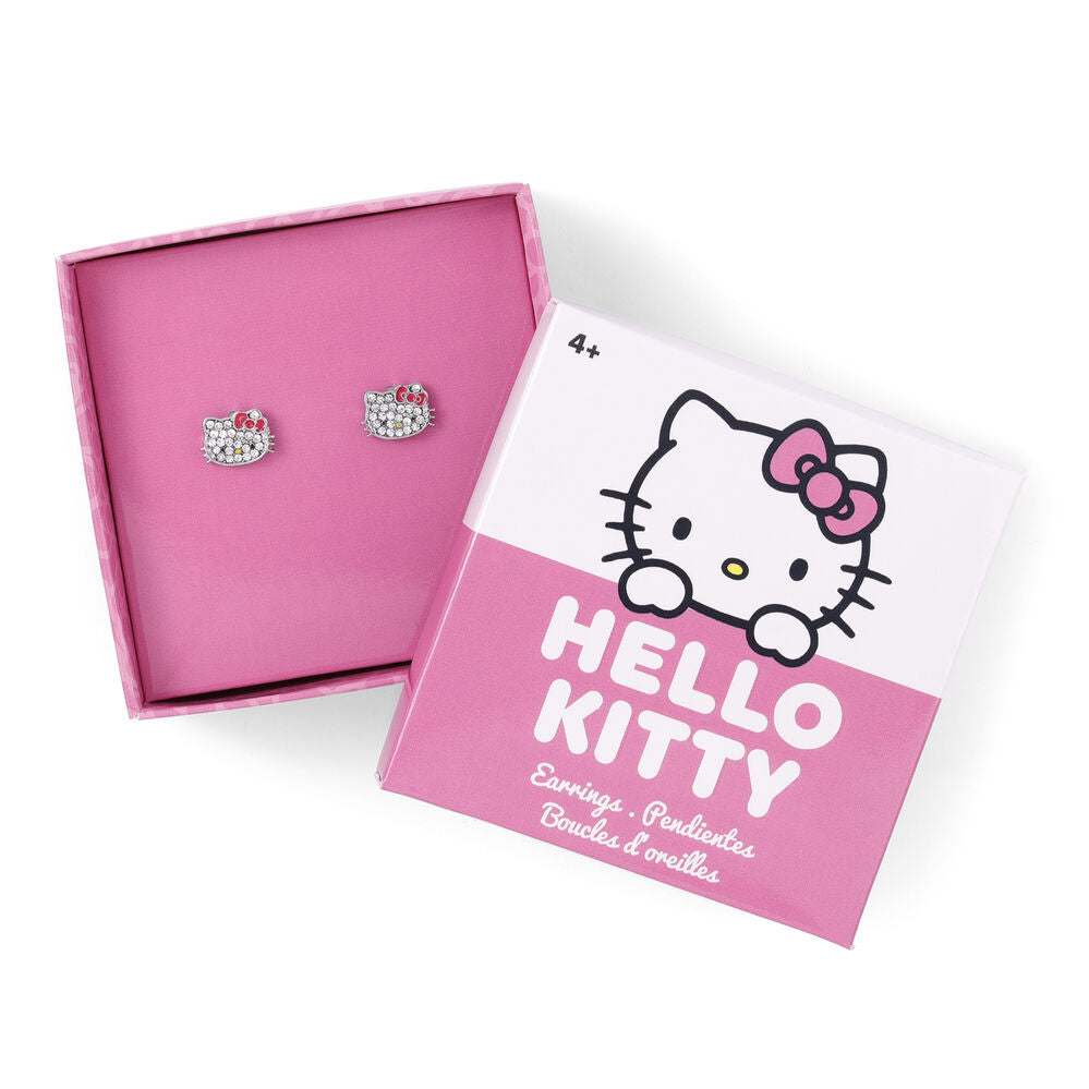 Hello Kitty Örhängen i Silver