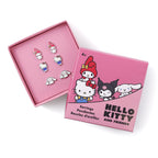 Hello Kitty & Friends Örhängen - Set med 3 Par Silver