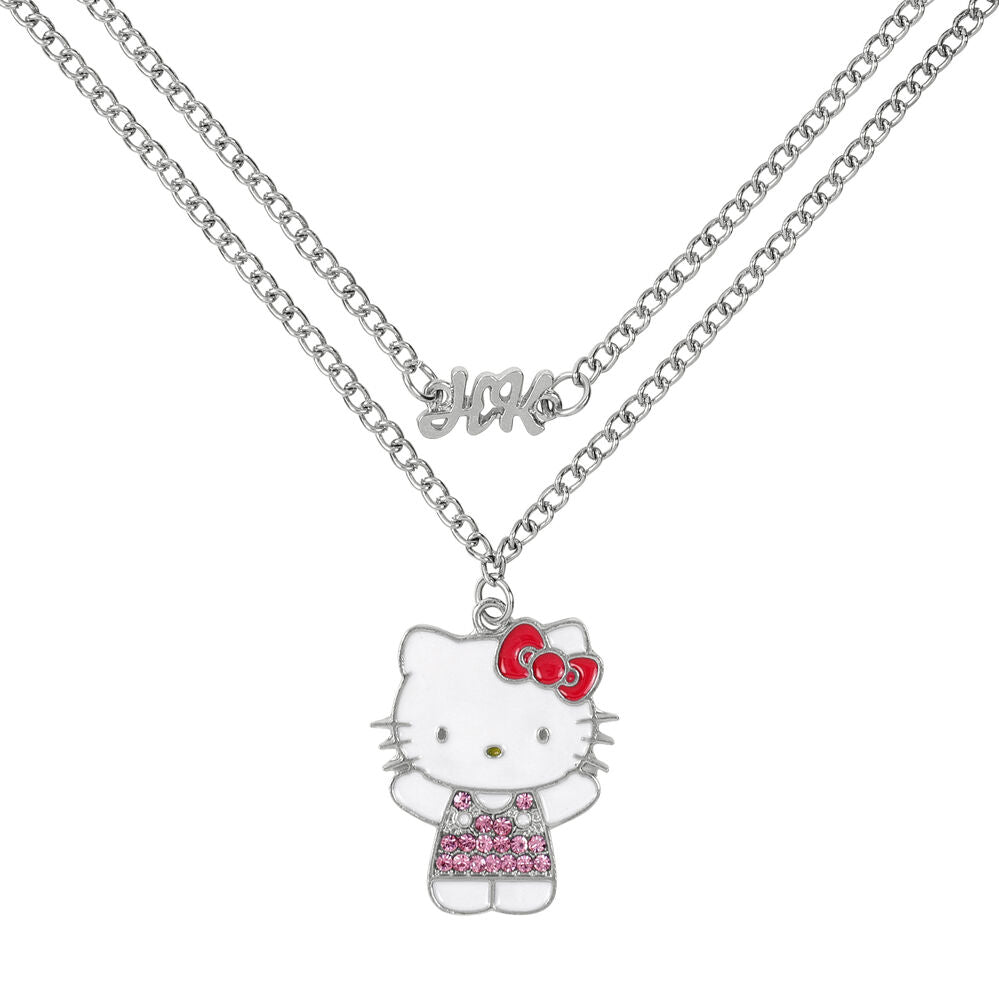 Hello Kitty & Friends halsband silver