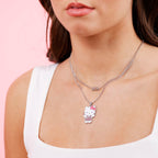 Hello Kitty & Friends Halsband i Silver
