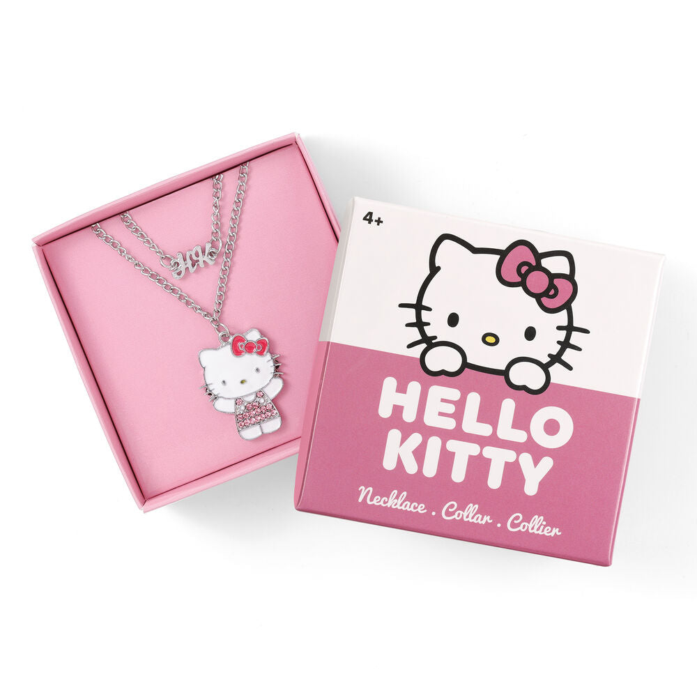 Hello Kitty & Friends Halsband i Silver