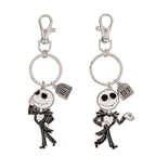 Disney Nightmare Before Christmas Jakks Skellington Set 2 keychains