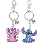 Disney Angel &#38; Stitch Set 2 keychains