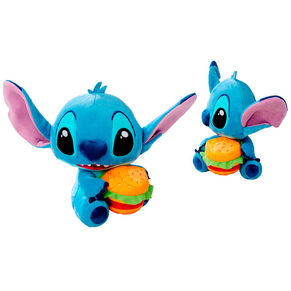Disney Stitch Hamburger gosedjur 25cm