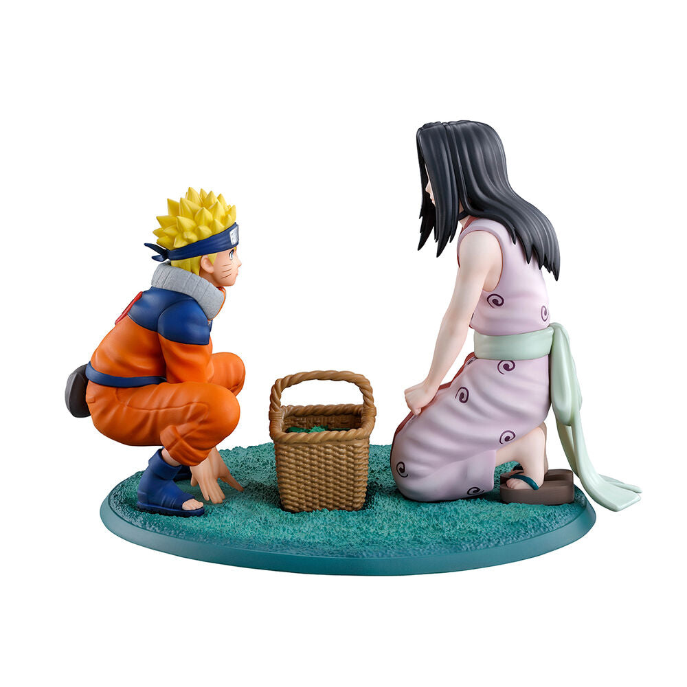 Naruto The Land of Waves Naruto Uzumaki & Haku Ichibansho Figur 10cm