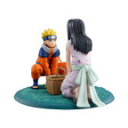 Naruto The Land of Waves Naruto Uzumaki & Haku Ichibansho Figur 10cm