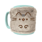 Pusheen Mugg med Gosedjur Täcke 440ml