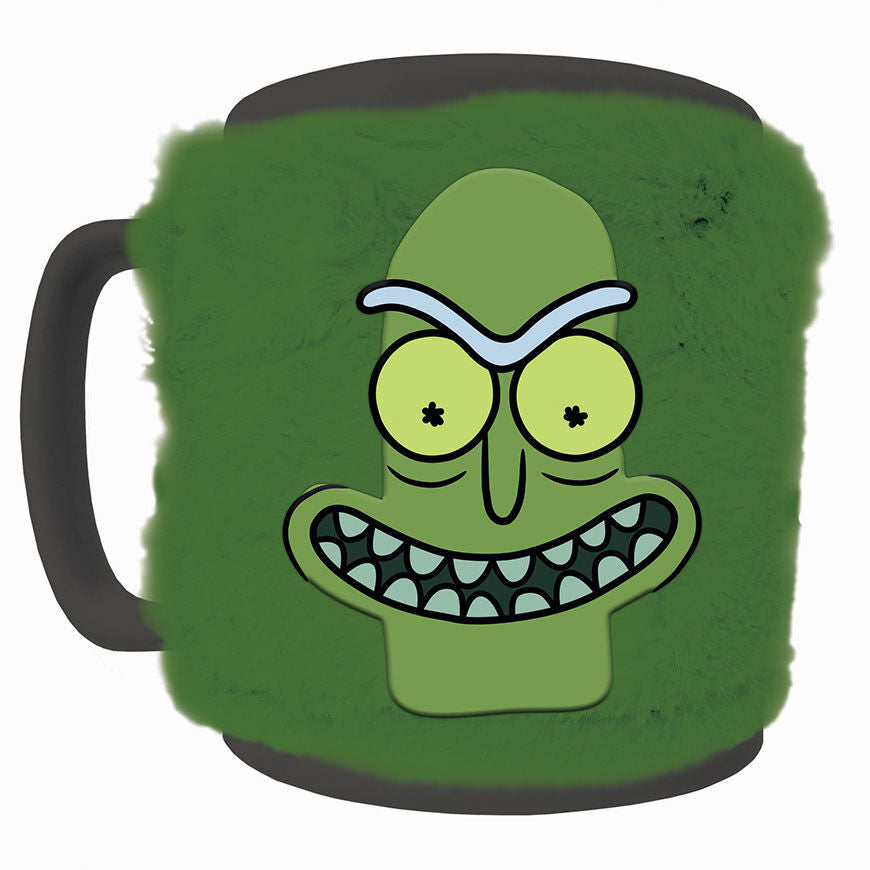 Rick and Morty Pickle Mug med Gosedjur Överdrag 440ml