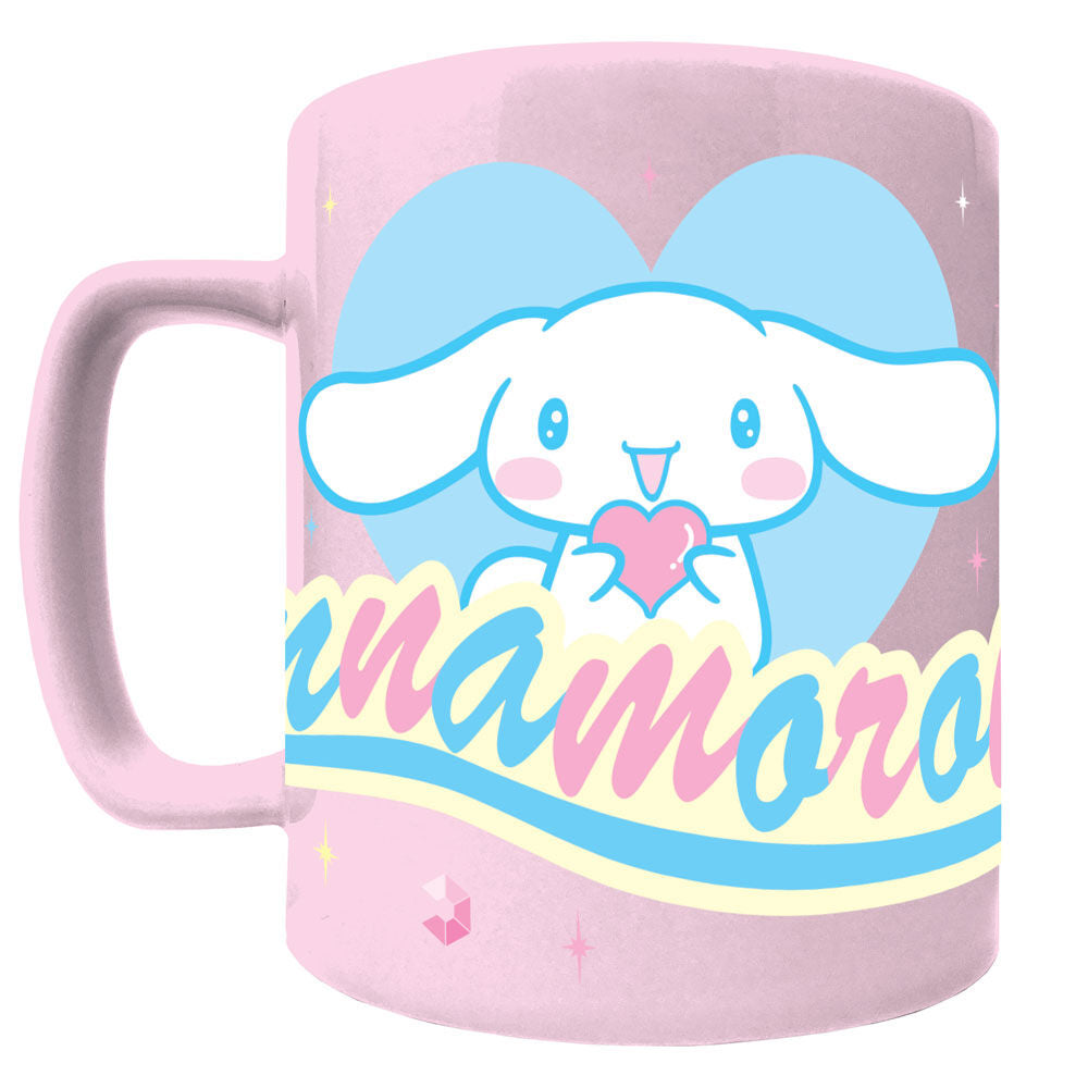 Hello Kitty Cinnamoroll Mug med Teddy Bear Lock 440ml