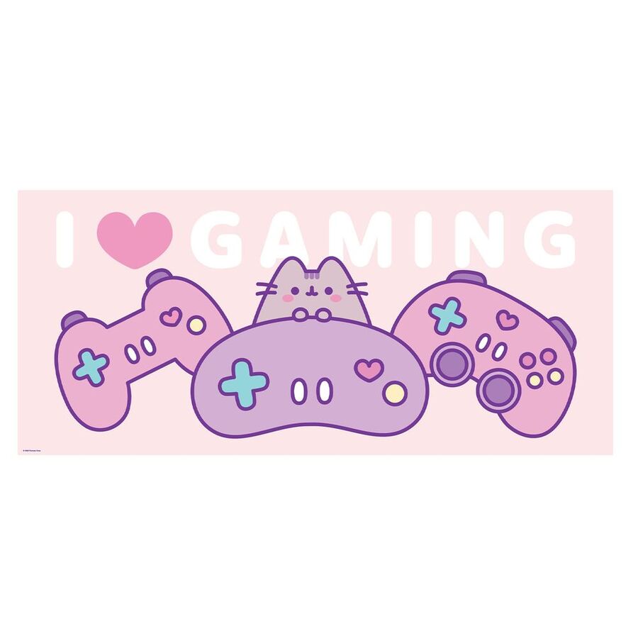 Pusheen Gaming Desk Mat – Den Perfekta Spelunderlaget