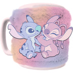 Disney Angel & Stitch Mug med Gosedjur Lock 440ml